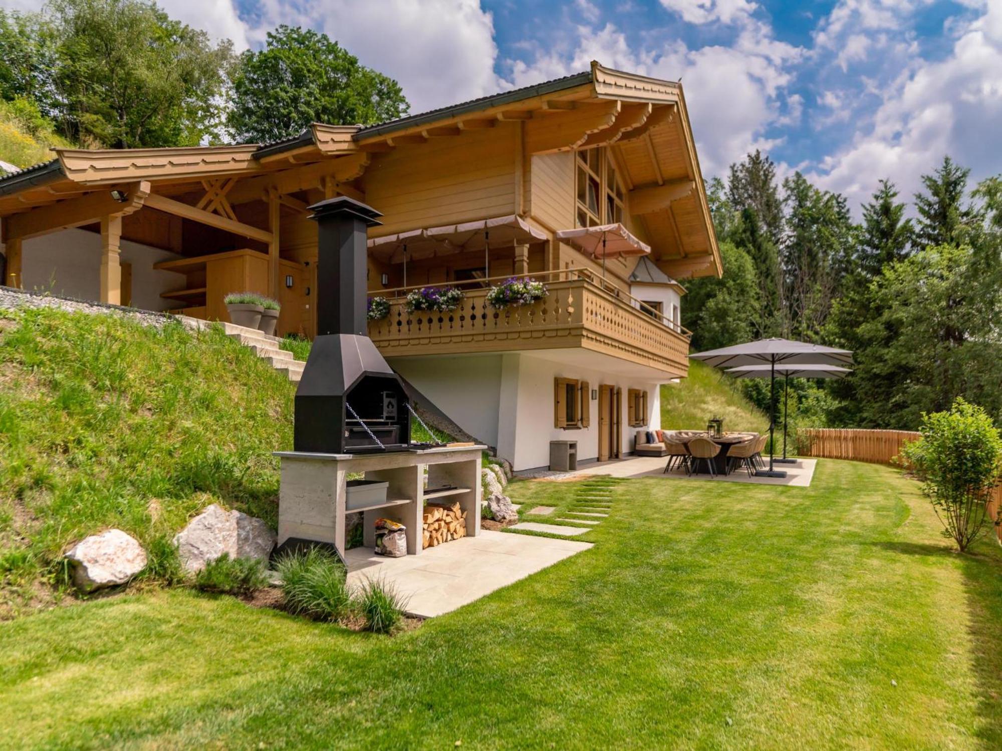 Chalet Huski Viehhofen سالباخ هينترغليم المظهر الخارجي الصورة
